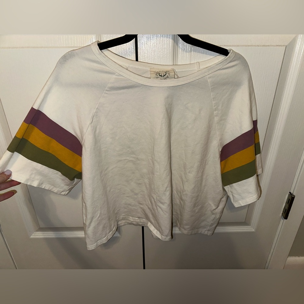 Mardi Gras crop top